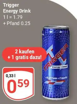 Globus Trigger Energy Drink Angebot