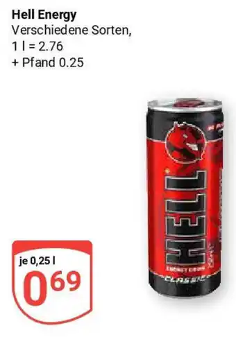 Globus Hell Energy Angebot