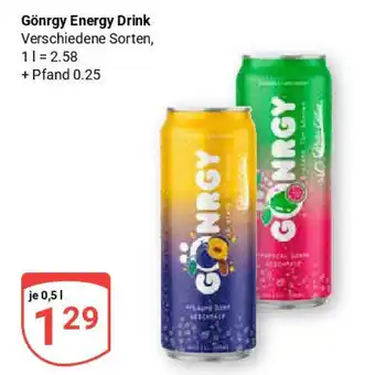 Globus Gönrgy Energy Drink Angebot