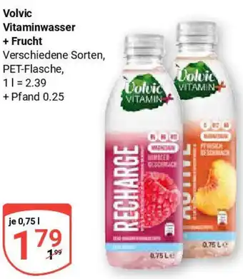 Globus Volvic Vitaminwasser + Frucht Angebot