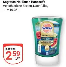 Globus Sagrotan No-Touch Handseife Angebot