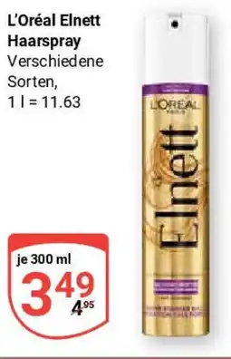 Globus L'Oréal Elnett Haarspray Angebot