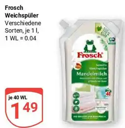 Globus Frosch Weichspüler Angebot