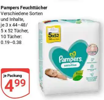 Globus Pampers Feuchttücher Angebot