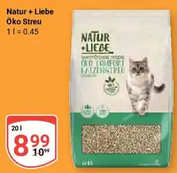 Globus Natur + Liebe Öko Streu Angebot