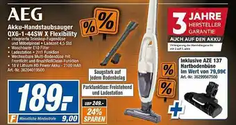 expert Techno Land Aeg Akku-handstaubsauger Qx6-1-44sw X Flexibility Angebot