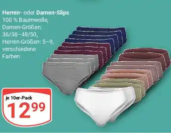 Globus Herren- oder Damen-Slips Angebot