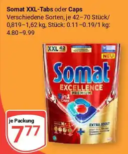 Globus Somat XXL-Tabs oder Caps Angebot