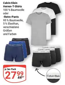 Globus Calvin Klein Herren-T-Shirts -Retro-Pants Angebot