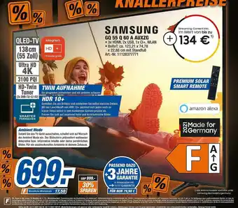 expert Techno Land Samsung Qled-tv Gq55q60aauxzg Angebot