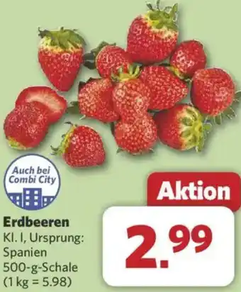 Combi Erdbeeren Angebot