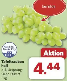 Combi Tafeltrauben hell Angebot