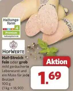 Combi HOFWERTE Hof-Streich fein oder grob Angebot