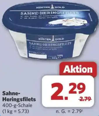 Combi KÜSTEN GOLD Sahne Heringsfilets Angebot