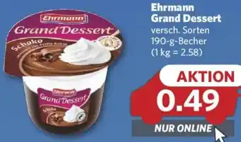 Combi Ehrmann Grand Dessert Angebot