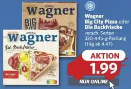 Combi Wagner Big City Pizza oder Die Backfrische Angebot