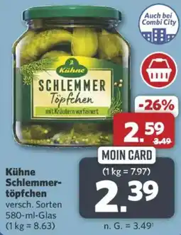 Combi Kühne Schlemmertöpfchen Angebot