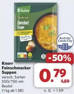 Combi Knorr Feinschmecker Suppen Angebot