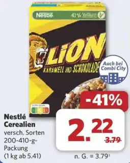 Combi Nestlé Cerealien Angebot