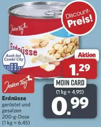 Combi Jeden Tag Erdnüsse Angebot