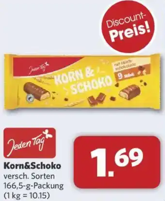 Combi Jeden Tag Korn&Schoko Angebot