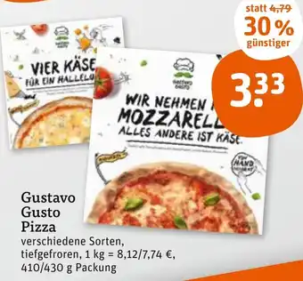 tegut Gustavo Gusto Pizza Angebot