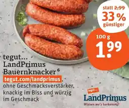 tegut tegut LandPrimus Bauernknacker Angebot