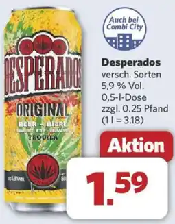 Combi Desperados Angebot