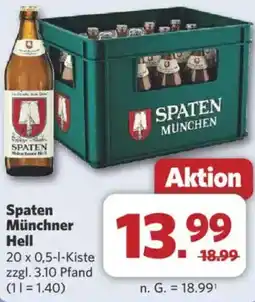 Combi Spaten Münchner Hell Angebot