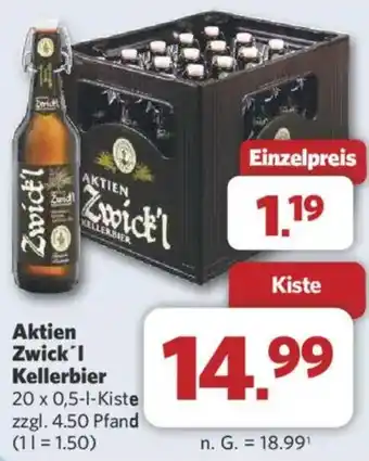 Combi Aktien Zwick'l Kellerbier Angebot