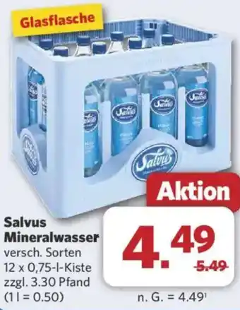 Combi Salvus Mineralwasser Angebot