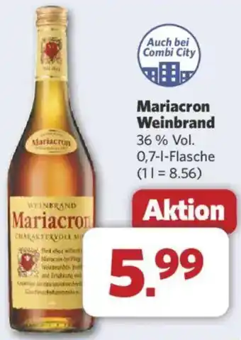 Combi Mariacron Weinbrand Angebot