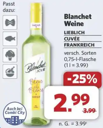 Combi Blanchet Weine Angebot