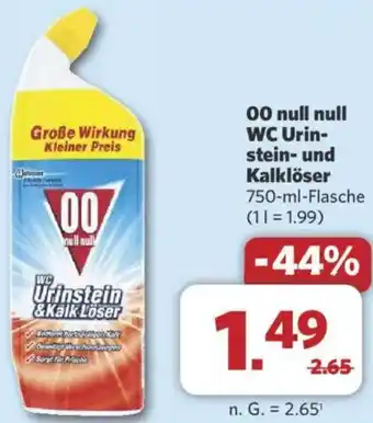 Combi 00 null null WC Urinstein und Kalklöser Angebot