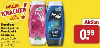 Combi Duschdas Duschgel oder Duschgel & Shampoo Angebot