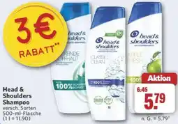 Combi Head & Shoulders Shampoo Angebot