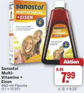 Combi Sanostol Multi-Vitamine + Eisen Angebot