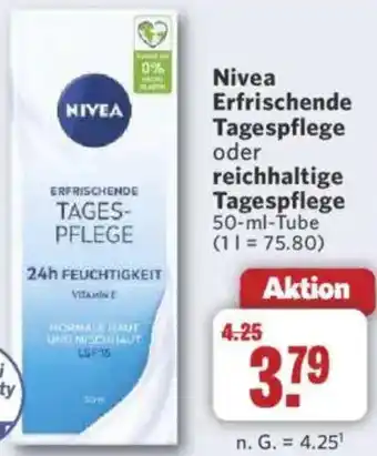 Combi Nivea Erfrischende Tagespflege oder reichhaltige Tagespflege Angebot