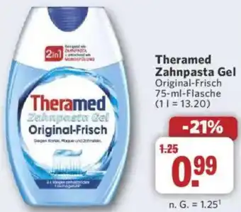 Combi Theramed Zahnpasta Gel Angebot