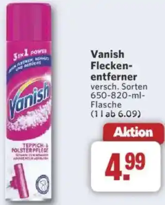 Combi Vanish Fleckenentferner Angebot