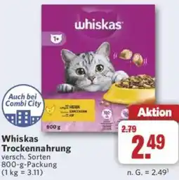 Combi Whiskas Trockennahrung Angebot