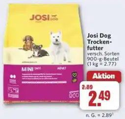 Combi Josi Dog Trockenfutter Angebot