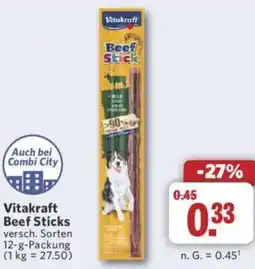 Combi Vitakraft Beef Sticks Angebot