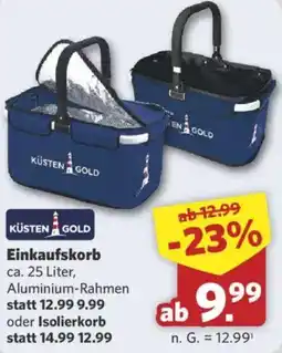 Combi KÜSTEN GOLD Einkaufskorb Angebot