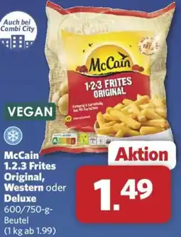 Combi McCain 1.2.3 Frites Original, Western oder Deluxe Angebot