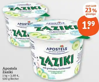 tegut Apostels Zaziki Angebot