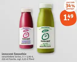 tegut innocent Smoothie Angebot