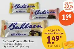 tegut Bahlsen Comtess Kuchen Angebot