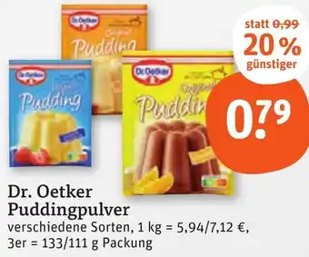 tegut Dr. Oetker Puddingpulver Angebot