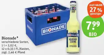 tegut Bionade Angebot